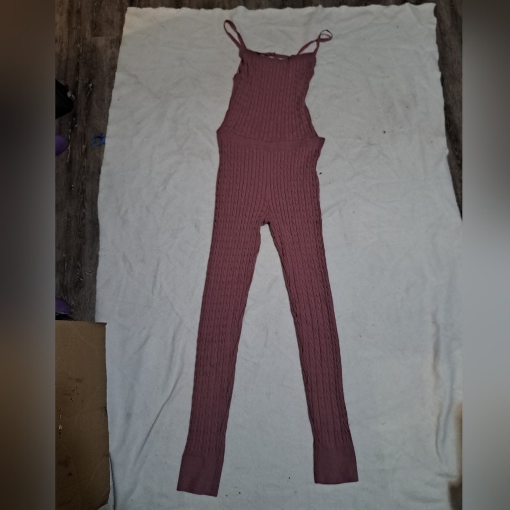 🩷2 For $14🩷 Women's Ribbed Jumpsuit in Pink